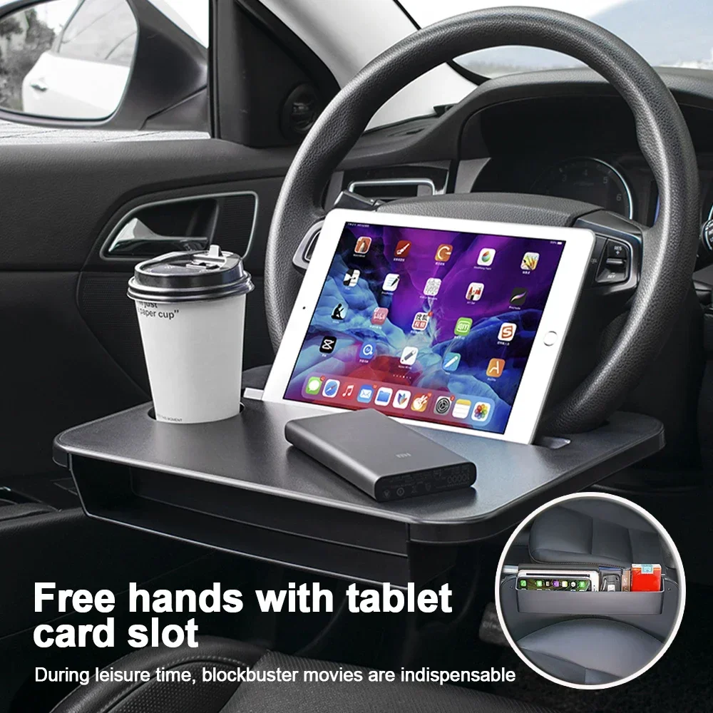Tablet Lap Desk - Wielofunkcyjna tacka samochodowa, biurko na laptopa,