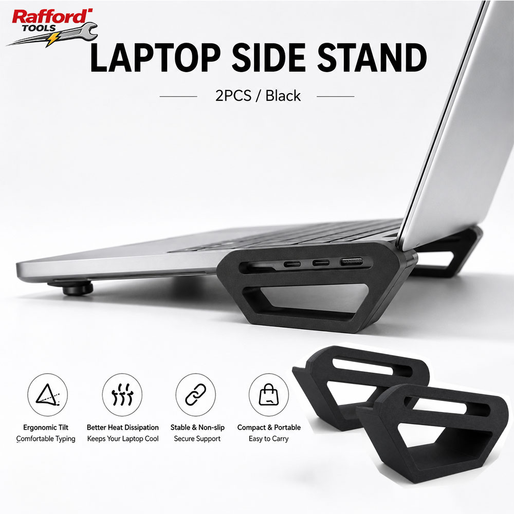 Tablet Lap Desk - Podstawka boczna do laptopa Rafford, przenośna,