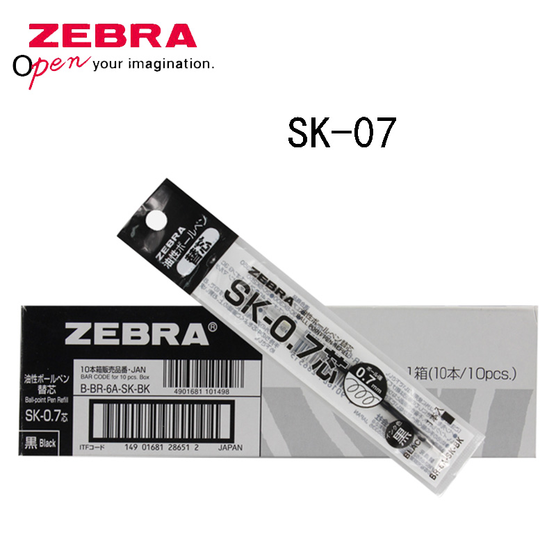 Zebra Tablet Accessories - 12 szt. Wielokolorowy wkład zebry SK-0.7