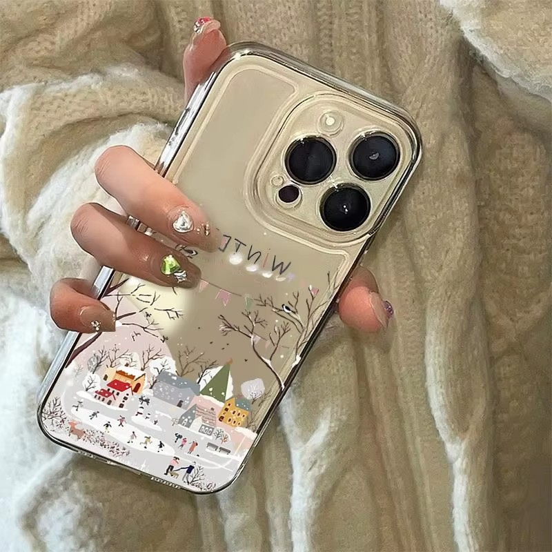 Piękne zimowe etui na telefon  – Samsung Galaxy A55 recenzja i cena