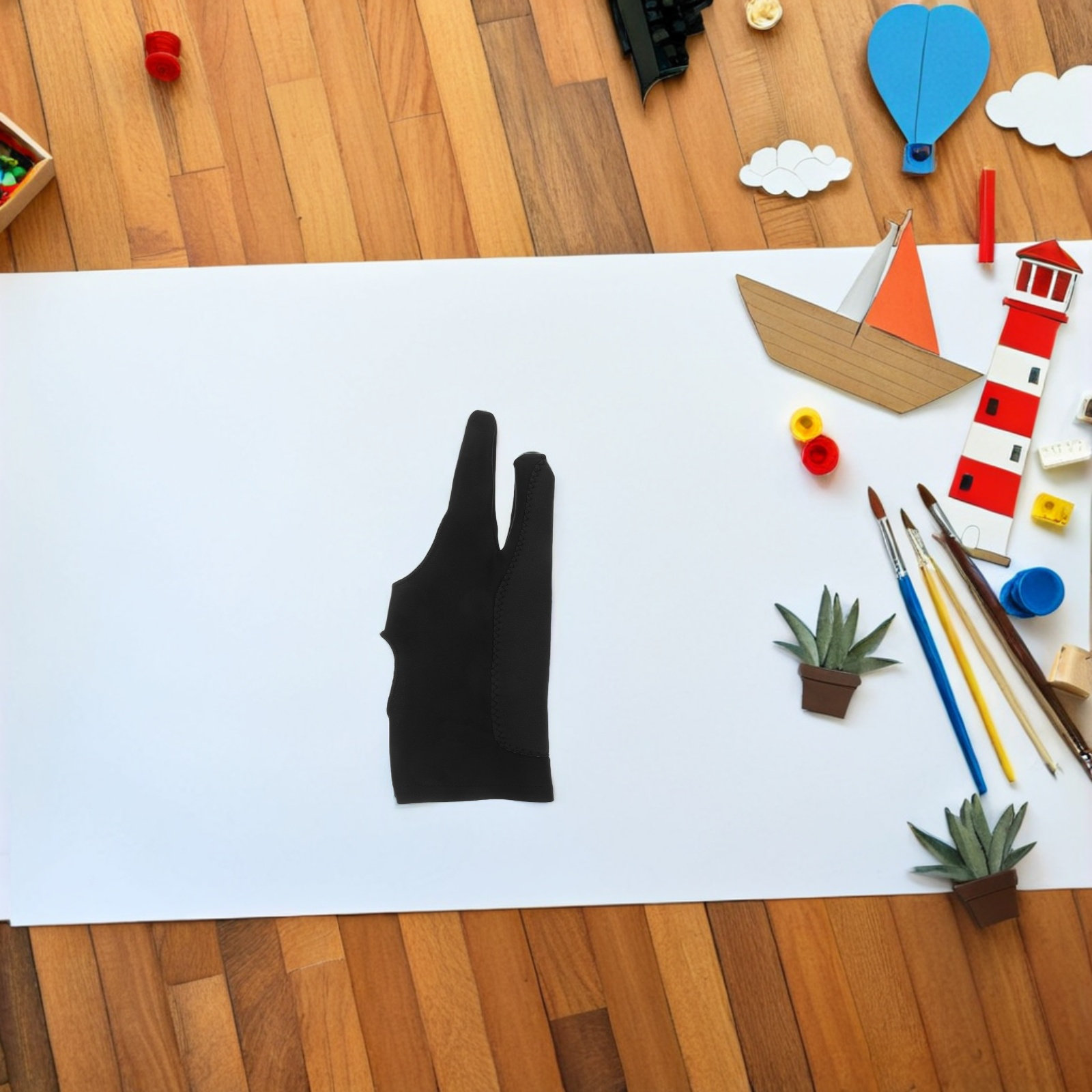 1 para rękawic do rysowania, p – Drawing Glove Artist recenzja i cena
