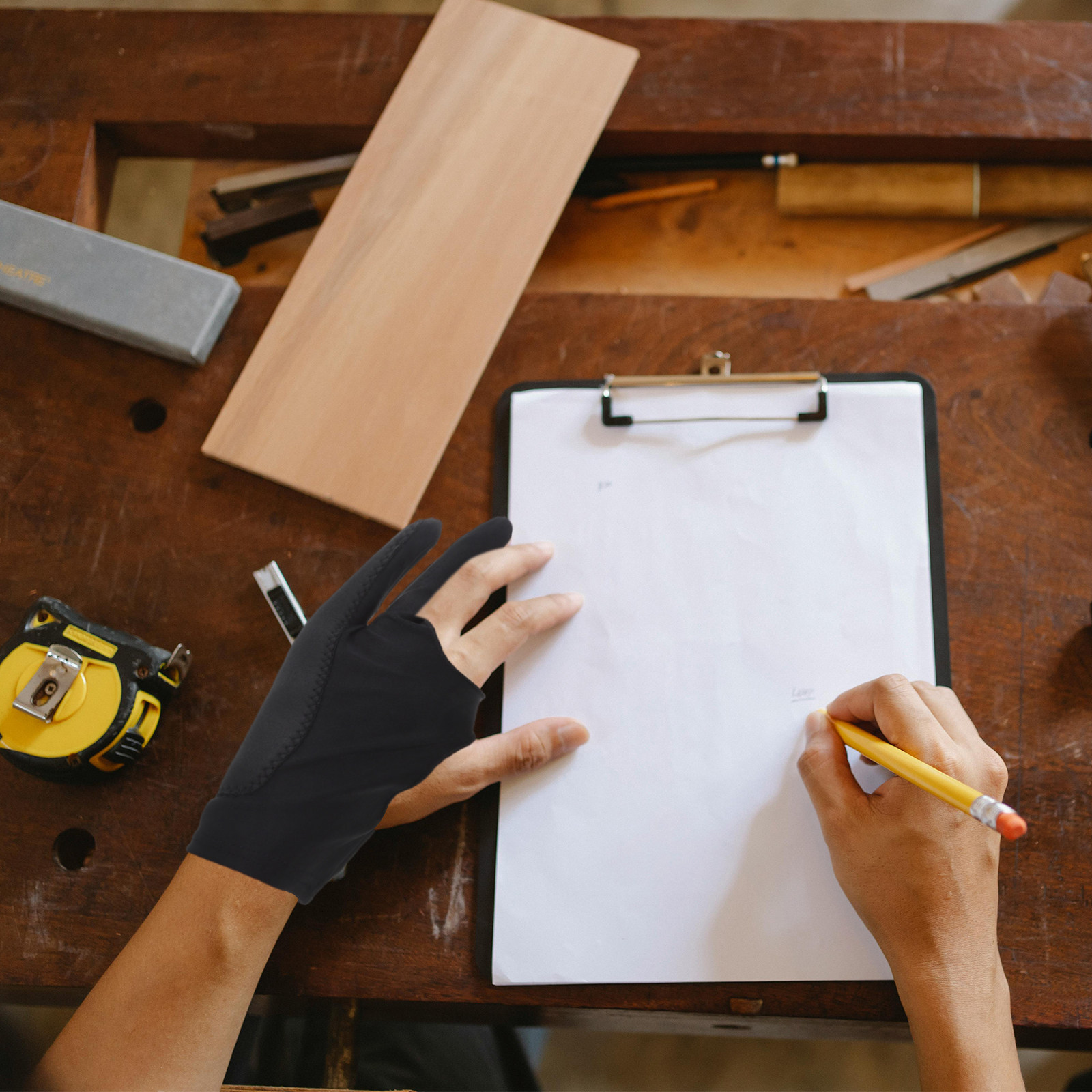 1 para rękawic do rysowania, p – Drawing Glove Artist recenzja i cena
